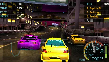 Need for Speed - Underground Rivals (EU - AU) screen shot game playing